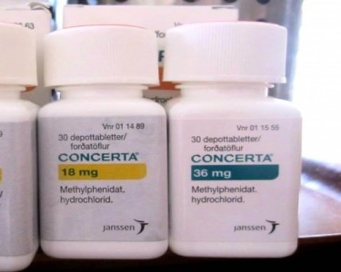concerta 36 mg (metylfenidat)